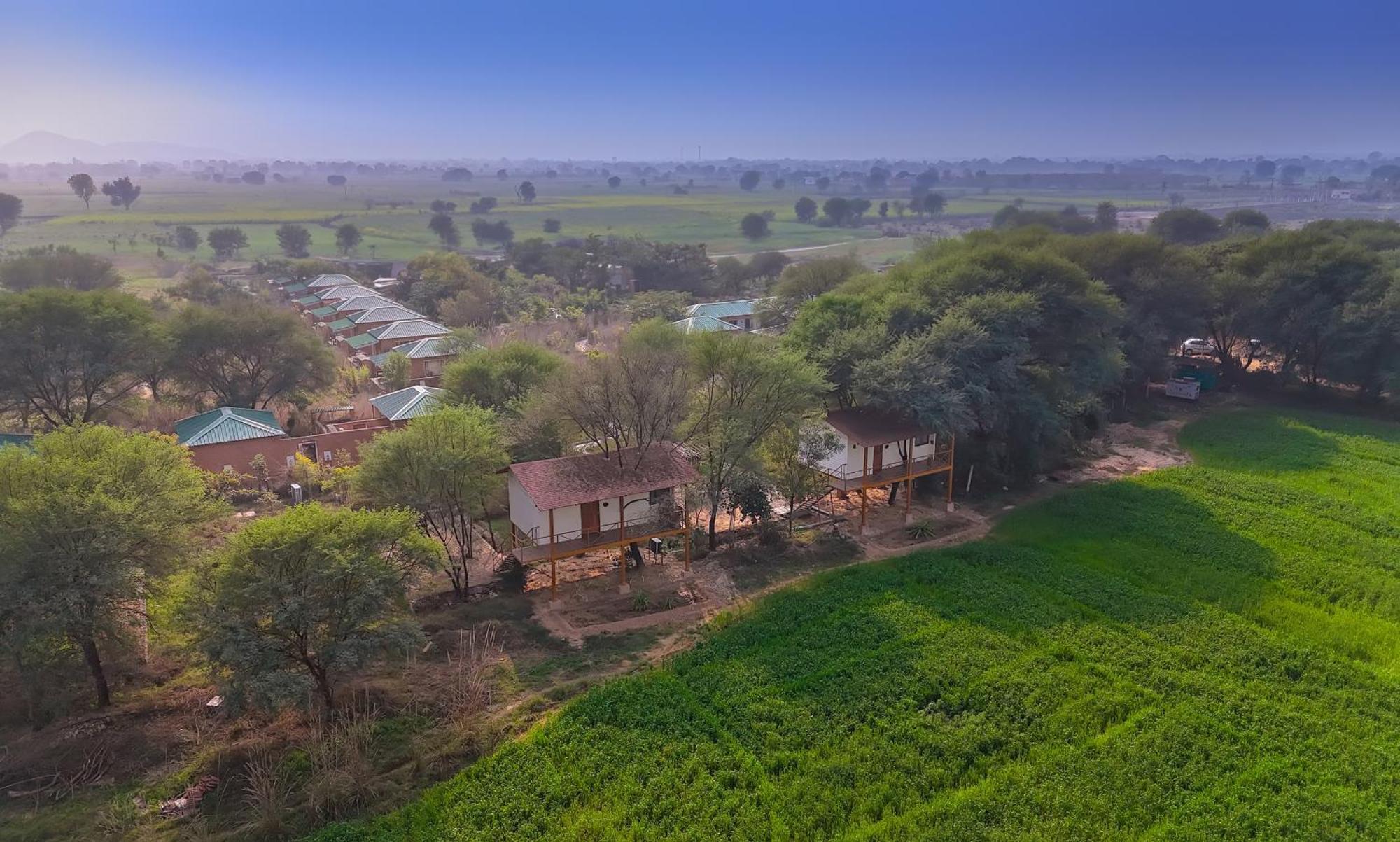 Bagh Serai - Rustic Cottage With Private Pool Sawai Madhopur Exterior foto