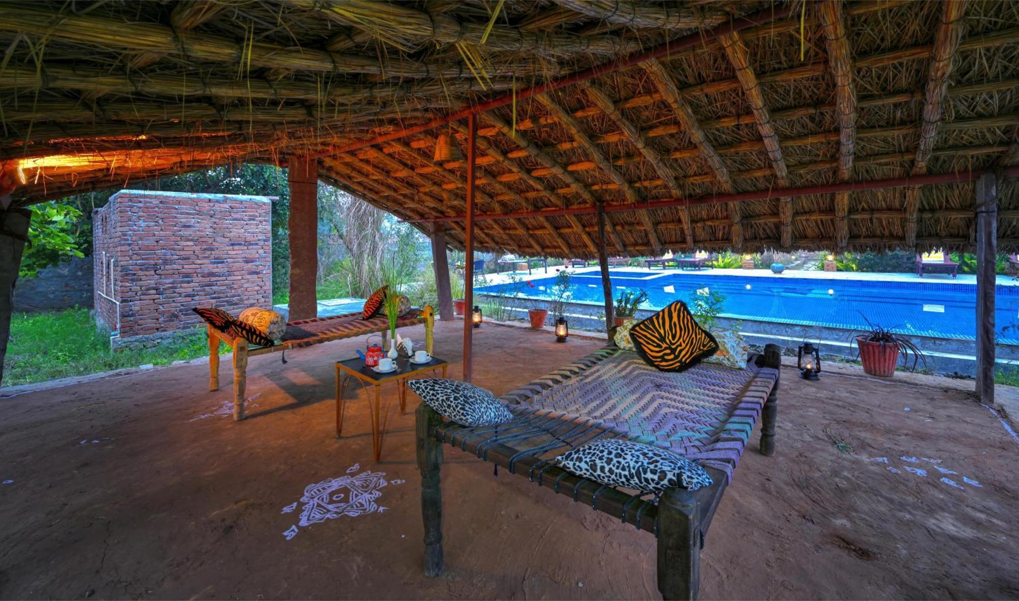 Bagh Serai - Rustic Cottage With Private Pool Sawai Madhopur Exterior foto